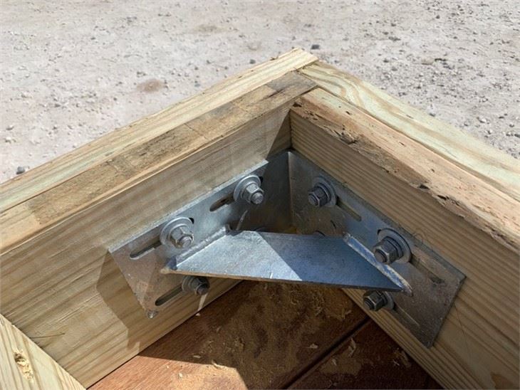 dock inside bracket installation